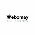 webomay logo with gradient arrow